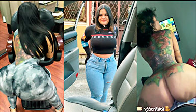 Lolifrutty xxx video A la dominicana Lolifrutty le gusta follarle el pene a su amante arriba