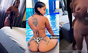 Megane Janell xxx video La dominicana Megane Janell es atrapada con otra lesbiana picante