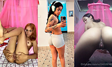 Melisa Porn Melisa dominicana bajo el mosquitero haciéndole una paja a su toto