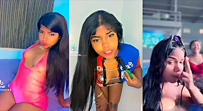 Sara Banks video xxx La dominicana Sara Banks le chupa el pezón a su amiga lesbiana