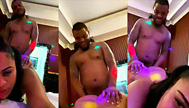 Dominicana Se Filma Con Su Proxeneta Y Solo Dice Ay Y Ay Cantando En 4