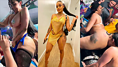 Apocalipsis dominicano La Veterana y Laura92 por tragarse una verga