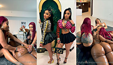 gemelas Xxx @zmeenaorr Double Dose Twins en un intenso cuarteto lésbico