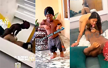 Enano Matón Porno El matón enano le rompe el coño a la banquera Cheila Marte