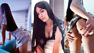 Emily Ortiz Xxx Emily Ortiz viene del colegio y se mete un plug en el culo