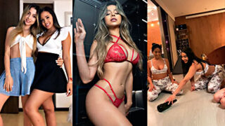 Molly Brooke Xxx Esto es lo que sucede en las noches de pijamas con amigas lesbianas jugando