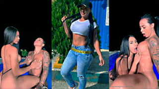 Jennifer Sánchez Xxx @jenifersanchezoficial Jennifer se deja comer las tetas de una lesbiana dentro de la piscina