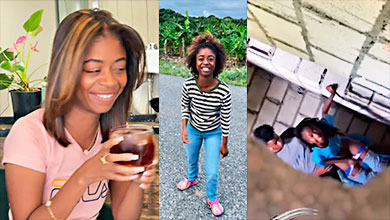 Karinita RD y su supuesto video porno donde la atrapan y huye