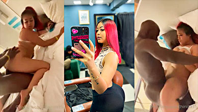 Bailarina de Santana La China RD Singando Con Un Castaño Oscuro Intenso