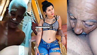 Cheila Marte Porn La banquera y su viejo cantan rico y el viejo solo dice Oh, maldita sea