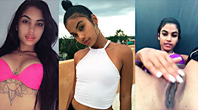 Diosa dominicana amaeya y su brutal adición a las pajas