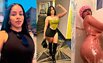 La Diosa Citada Lavandose El Culo Y El Toto En Su Baño