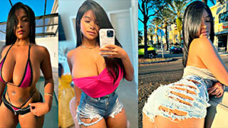 Pena Torres xxx La dominicana Peña Torres dice Dios mío con ese vibrador en el coño