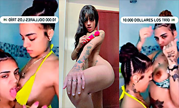 La Mellas Fresh Porno La Mellas Fresh cobra 10.000 dólares por un trío porno