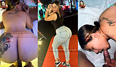 Cheila Marte Xxx @la_banquera_7 El banquero sacando leche de 2 pollas poderosas