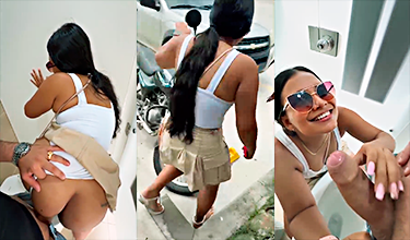 dios del sexo777 Xxx OMG En Su Propio Baño Público La Joven Se Lo Folla Hasta Sacar Su Leche