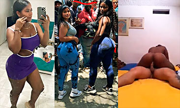 Video porno filtrado de The Lemonade Girls montando una polla