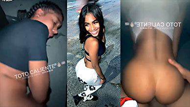 Video Xxx La Loly Le regalan a Loly un montón de Nema encima del techo de una casa