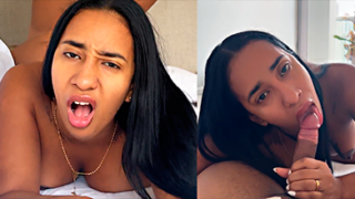 Leyne Rodriguez Xxx La morena Leyne lo despierta con una mamada y luego lo folla