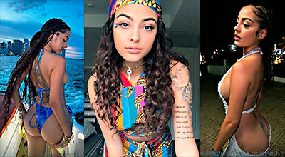 Malu Trevejo xxx Malu Trevejo se deja guiar por su fotógrafo mientras se viste sexy