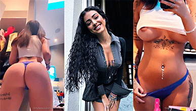 Malu Trevejo Xxx Malu Trevejo Con Pezones Rosados ​​Con Ganas De Follar