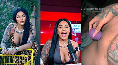 Mami Kim Xxx Mami Kim le pone un vibrador morado a su lindo Toto