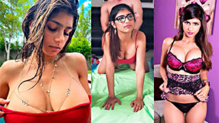 Mia Khalifa, Video Porno Frente a Sus Amigos Jugando Videojuegos