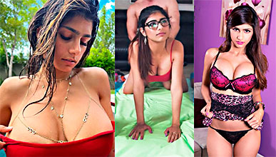 Mia Khalifa, Video Porno Frente a Sus Amigos Jugando Videojuegos