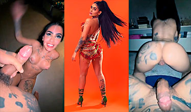 Mc Mirella Xxx La cantante brasileña Mc Mirella cabalgando una polla muy dura