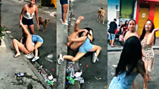 PeleasPornoBrasileñas Otra demanda entre chicas que se matan por el pene más grande de Brasil