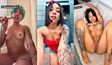 Shupamela Xxx Shupamela lo vuelve a hacer y abre su toto dentro de su baño