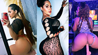Anyimar Valentina Xxx @bitchvalentinyy Vídeo porno de Anyimar Valentina cabalgando un consolador muy duro