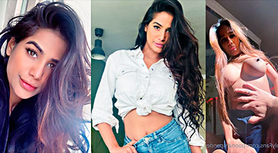 Vídeo porno de Poonam Pandey donde cabalga la polla de forma agresiva