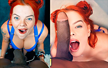 Rebecca Goodwin vídeo xxx Vídeo porno de Rebecca Goodwin donde el pene la asusta