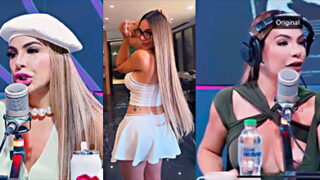 Sandra Berrocal Porn Sandra Berrocal muestra una teta sin querer en programa de radio Sin Filtro