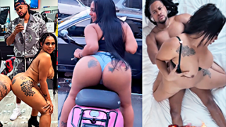 Luna Cruz Xxx Santana Barber Shop le saca la leche a Luna Cruz varias veces