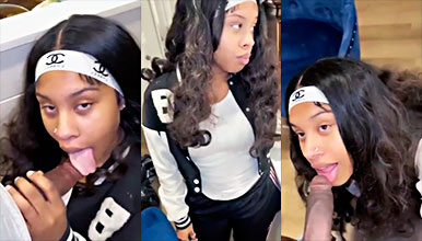 chupando video Xxx Ella no quería que la grabara pero ese pene grande termina controlándola