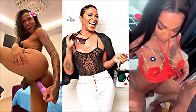 La Shakatah xxx video Trans dominicana La Shakatah se quedó sin aire y dice maldito papi
