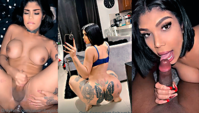 La Mami Gold Xxx La transexual dominicana La Gold ama esos penes negros y gruesos