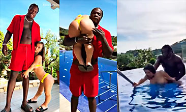 Video de Valentina Midge Xxx Valentina Midget casi es ahogada por una gran polla negra