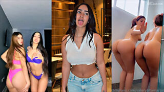 Valery Altamar porno Valery Altamar Y Kelly Apraez En El Baño Agarrándose Las Nalgas