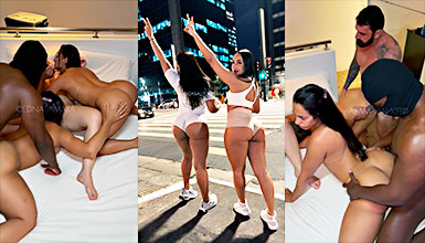 Edna Samara xxx Orgía brasileña muy intensa con Karen Bessa y Edna Samara