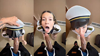 Makena Pierxoxo Xxx @makena_pier La azafata militar Makenapierxoxo tragando una polla gruesa