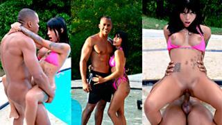 Athenea Rosse Porn Vídeo porno de Athenea Rosse y Brandon Cruz follando en la piscina