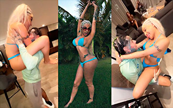 Yailin La Más Viral Y Tekashi Están A Punto De Follar En La Fiesta Xxx