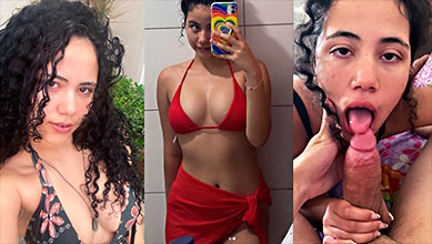 Yasmin Ituassu Xxx Yasmin Ituassu es abofeteada mientras chupa la polla y sonríe