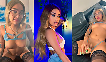 Masha Xxx Masha se masturba el nombre de Roberto con un consolador