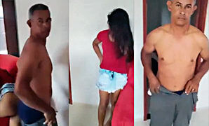 peleas xxx su esposa lo pilla con su hija y lo golpea