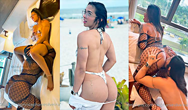 Vídeo porno lésbico de Stephanie Silveira y Amira Daher