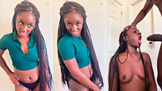 Krystalwaters video xxx, Krystalwaters Porn La pequeña niña negra casi se ahoga con esa polla gruesa en su boca.